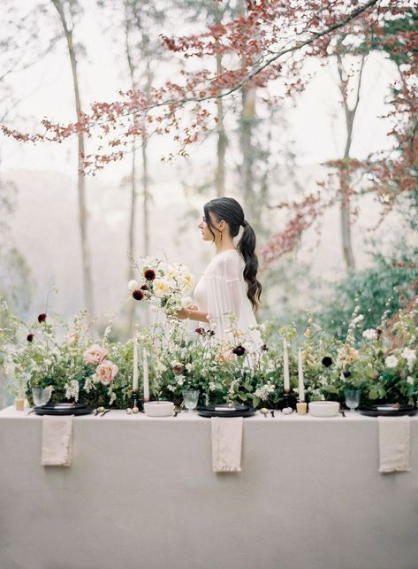 Wabi Sabi Wedding, Berkeley Hills, Wedding Reception Flowers, Indiana Wedding, Reception Flowers, Wedding Inspiration Fall, An Aesthetic, Wedding Table Settings, Bridal Shoot