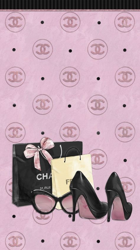 Fashion Wallpaper Iphone, Designer Background, Chanel Wallpaper, Chanel Wallpapers, Chanel Wall Art, Vintage Foto's, Chanel Art, Diamond Wallpaper, Wallpaper Iphone Neon