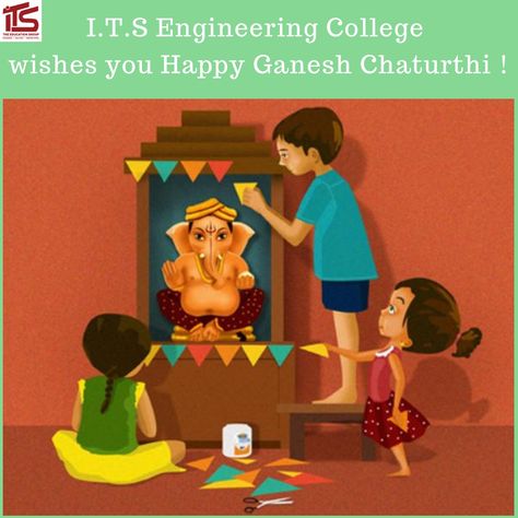 #ITS #ITSengineerincollege #Ganeshachaturthi God Animation, Vinayaka Chaturthi, Ganesh Temple, Memory Drawing, Business Portrait Photography, Ganesh Wallpaper, Marvel Drawings, Lord Ganesha Paintings, Happy Ganesh Chaturthi