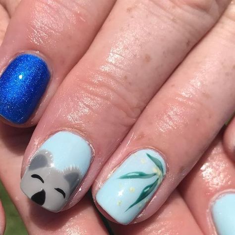 kaity 🖤 on Instagram: "HAPPY AUSTRALIA DAY! 🇦🇺🐨 . . . . . #kaitysnails #goondiwindinails #nailart #nailedit #nailpromote #nailsofig #nailsofinstagram #nailsonfleek #nails2inspire #naildesigns #australiaday #australiadaynails" Australia Nails Designs, Australia Day Nails, Australia Nails, Nails Australia, Happy Australia Day, Australia Day, January 25, Animal Prints, Nails On Fleek