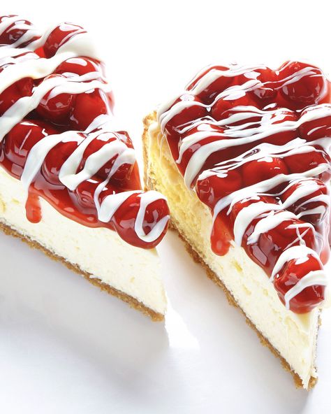 White Chocolate Cherry Cheesecake Recipe — Bite Me More Chocolate Cherry Cheesecake, Cherry Cheesecake Recipe, White Chocolate Cherry, Salted Caramel Cheesecake, White Chocolate Cheesecake, Best Cheesecake, Cherry Cheesecake, Gateaux Cake, Cheesecake Recipe