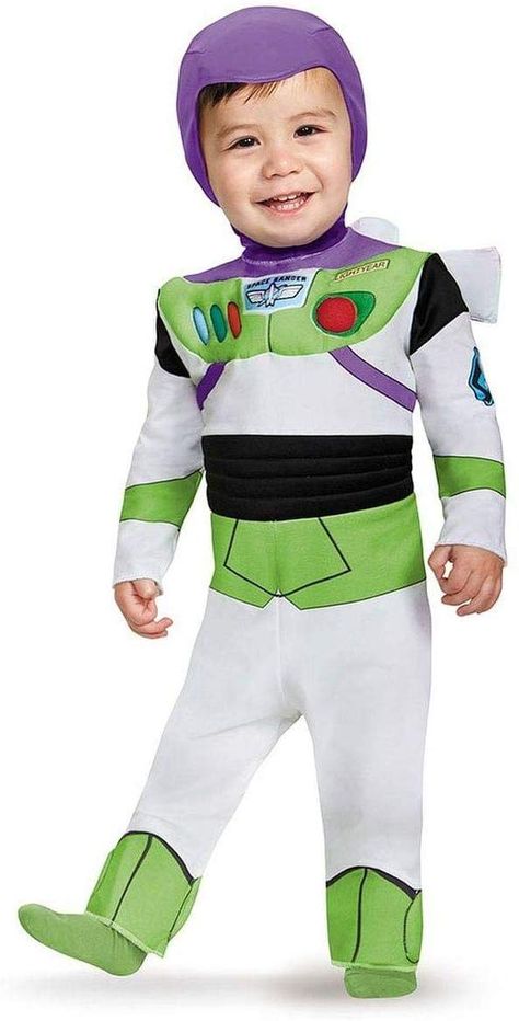 Fantasias Toy Story, Disfraz Buzz Lightyear, Buzz Lightyear Halloween Costume, Lightyear Costume, Infant Halloween, Infant Costume, Buzz Lightyear Costume, Toy Story Halloween