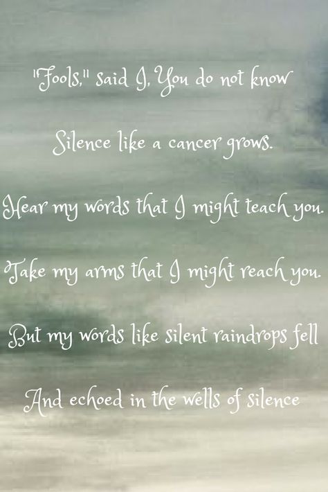 *** Silence Lyrics, Hello Darkness My Old Friend, Sound Of Silence, Simon Garfunkel, Folk Rock, Song Lyric Quotes, Music Quotes Lyrics, I'm With The Band, Sound Of Music