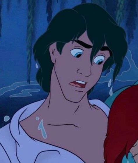 Eric Disney Prince, Hot Male Cartoon Characters Disney, Hot Characters Cartoon Male, Fine Cartoon Characters Boys, Fine Disney Characters, Prince Eric Animated, Best Hear Me Out Characters, Prince Eric Cartoon, Hot Animated Characters Men Disney