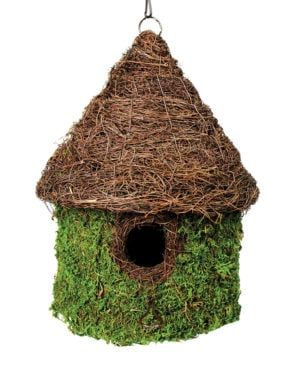 SuperMoss | Birdhouses Unique Bird Houses, Fairy Garden Decor, Bungalow Style, Fine Gardening, Outdoor Decor Backyard, Backyard Birds, Outdoor Patio Decor, Miniature Fairy Gardens, Diy Vintage