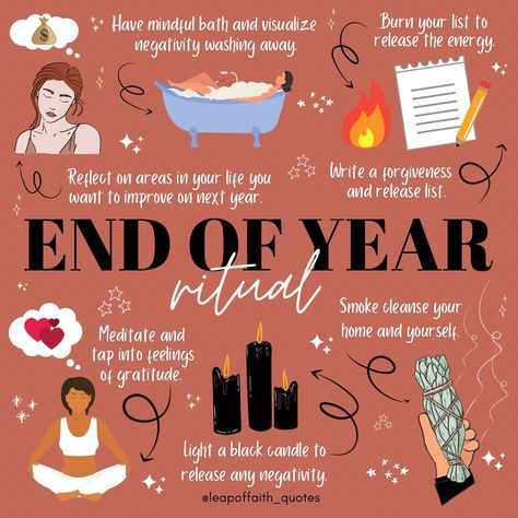 Leap Of Faith 🔮🌙 on Instagram: “END OF YEAR RELEASE RITUAL // Let’s say goodbye to 2021? How will you be spending the end of the year? A release ritual is a great way to…” Release Ritual, Magic Ideas, Dark Makeup Looks, Happy December, Dark Makeup, Leap Of Faith, Black Candles, End Of The Year, End Of Year