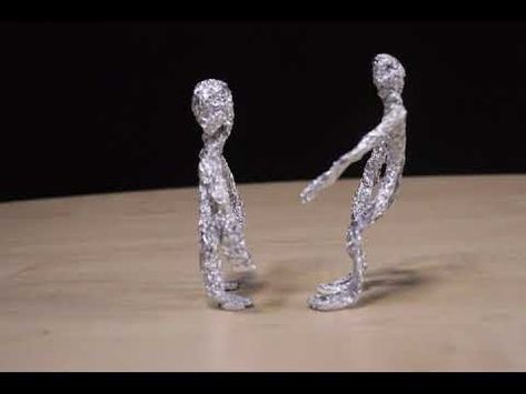 Foil-man (stop-motion animation short) - YouTube Stop Motion Animation, Art Teaching, Motion Animation, Aluminum Foil, Stop Motion, Foil, Motion, Sculpture, Art