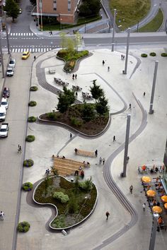 The Square of Jan Stenbeck – laud8 -landscape architecture+urban design Landscape And Urbanism Architecture, Plaza Design, Urban Landscape Design, Public Space Design, Landscape Design Plans, Landscape And Urbanism, Landscape Architecture Design, Urban Park, Garden Architecture