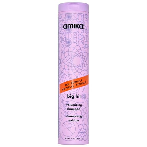 Big Hit Volumizing Shampoo - amika | Sephora Amika Hair Products, Mean Friends, Coal Tar, Limp Hair, Curly Hair Types, Sephora Beauty, Volumizing Shampoo, Sea Buckthorn, Hair Texture