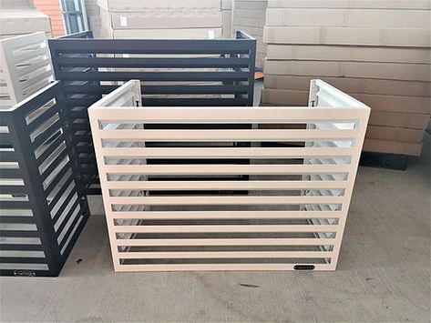 Outdoor Heat Pump Cover, Ideas For Hiding Air Conditioner, Air Conditioner Hide Outdoor, Covering Air Conditioner Unit Outdoors, Cover For Air Conditioning Unit Outside, Aircon Cover Outdoor, Outdoor Air Conditioner Hide, Ac Wall Unit Cover Up, Hiding Air Conditioning Units Outdoor