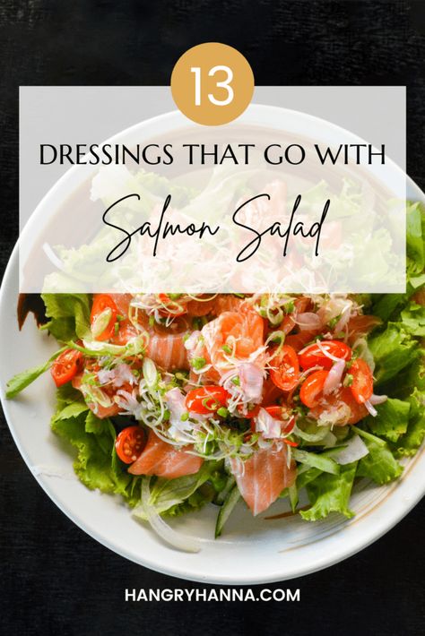 Salmon Salad Recipes Dressing, Salmon Salad Dressing Vinaigrette Recipe, Dressing For Salmon, Salmon Salad Dressing, Bleu Cheese Dressing, Blue Cheese Burgers, Salmon Salad Recipes, Poppyseed Dressing, Raspberry Vinaigrette