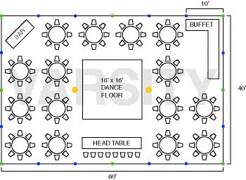 40x60floor.gif (350×256) Reception Seating Ideas, Wedding Tent Layout, Wedding Table Layout, Wedding Reception Tables Layout, Wedding Floor Plan, Wedding Table Layouts, Wedding Reception Layout, Reception Layout, Table Layout