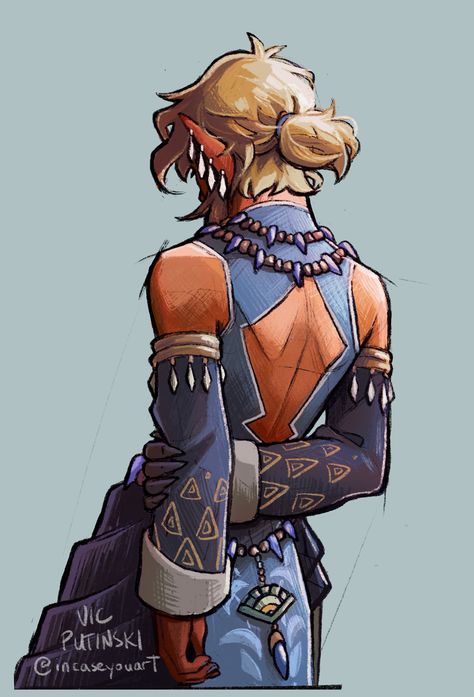 Link Botw, Legend Of Zelda Characters, Link Zelda, Zelda Art, Legend Of Zelda Breath, Zelda Breath, Breath Of The Wild, Art Plastique, Side By Side