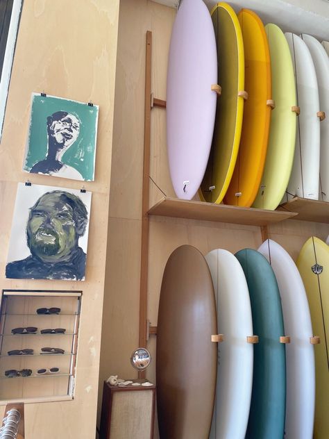 Surfboards Aesthetic, Surfboard Aesthetic, Artists Aesthetic, Mollusk Surf, Shop Background, Venice Travel, Artist Aesthetic, Aesthetic Beach, Aesthetic Colors