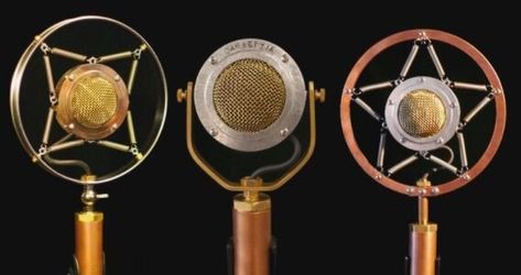 Old Timey Microphone, 1920s Radio Host, 1920s Microphone, Alastor Microphone, Fancy Microphone, Old Radio Aesthetic, Microphone Reference, Standing Microphone, Alastor Redesign