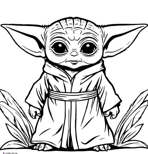 Star Wars Coloring Sheet, Star Wars Sewing, Star Wars Coloring Pages, Star Wars Coloring, Star Wars Colors, Marvel Coloring, Star Wars Drawings, Caricature Drawing, Printable Adult Coloring Pages