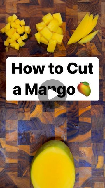 Trigg Ferrano | Creative Recipes & Cooking Tips | How to Cut a Mango... with a pint glass. #howto #cookingtips #kitchenhacks #lifehacks #cookinghacks #mango #tipsandtricks | Instagram How To Cut A Mango Easy, How To Cut A Mango With A Pit, How To Eat Mango, How To Cut Mango, Mango Aesthetic, Mango Cut, Creative Recipes, Mango Fruit, Cooking Hacks