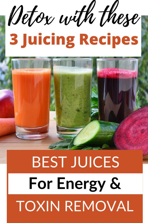 3 ingredient juicing recipes Energy Juice Recipes, Juices For Energy, Recipes Juice, Best Juicing Recipes, Healthy Detox Cleanse, Organic Drinks, Healthy Juice Drinks, Low Histamine, Detox Juice Recipes