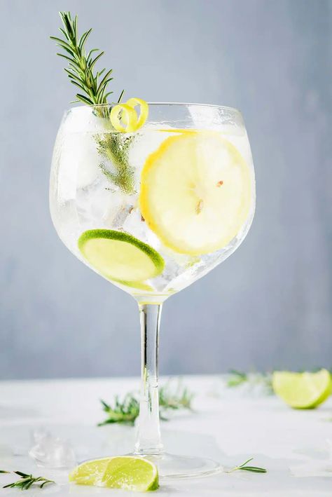 Gin Tonic Recetas, Bebida Gin, Gin Tonic Recipe, Tonic Drink, Tonic Recipe, Dry Martini, Gin Glasses, Beetroot Salad, Tequila Sunrise