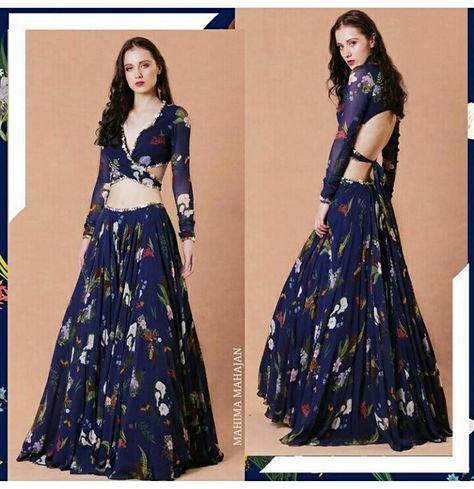 Freshers Party Outfit, Party Outfit Skirt, Freshers Party, Long Blouse Designs, Indian Outfits Lehenga, Backless Blouse Designs, Stitching Dresses, Skirt Blouse, Ladies Blouse Designs