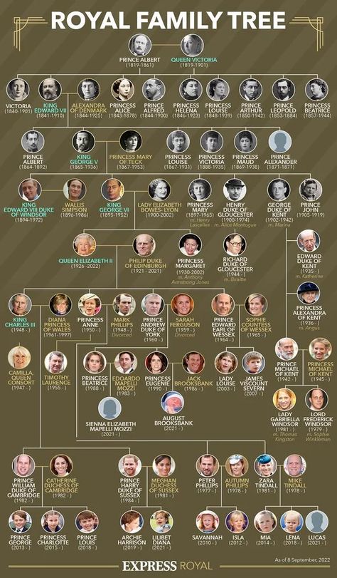 Queen Victoria Family Tree, Royal Family Tree, Family Tree Images, British Royal Family Tree, Victoria Prince, Royal Family Trees, George Vi, Princess Anne, The Royal Family