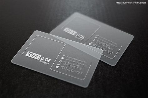 Clean Glossy Business Card Template with Transparent Style #BusinessCards #Templates #PSD #Photoshop #FREE Free Printable Business Cards, Transparent Business Cards, Business Cards Template, Business Graphics, Name Card Design, Visiting Card Design, Business Card Psd, Photo Card Template, Business Cards Creative Templates