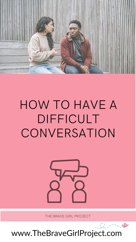 As your daughter transitions from high school to college or the workforce, navigating difficult conversations and managing conflicts becomes essential. Connect With Teenage Daughter, Conflict Management, Difficult Conversations, Brave Girl, School Help, Conflict Resolution, Confidence Building, Middle School, High School