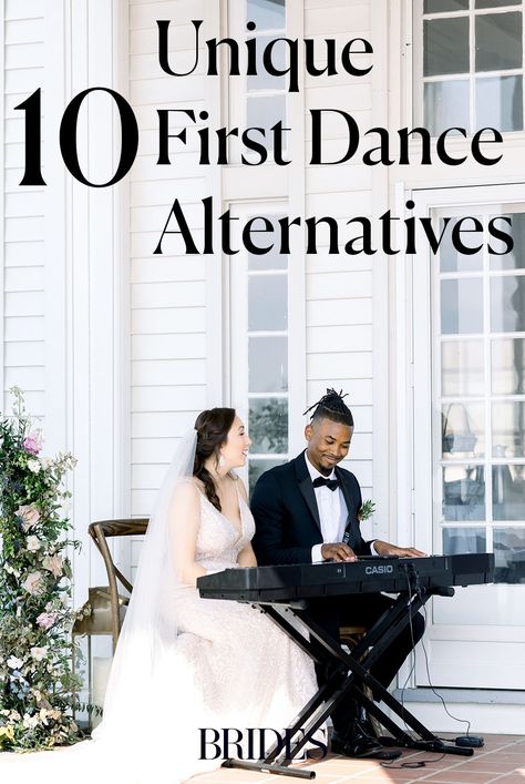 Don't want to do a first dance at your wedding? No problem! From celebrating with bubbly to planning fun performances, see unique wedding alternatives to the first dance at the link. // Photo: Beyond Jade Alternatives To Father Daughter Dance, Father Daughter Dance Alternatives, Wedding No Dancing, Wedding Dance Alternatives, Wedding Dance Ideas Fun, First Dance Alternative Ideas, No Dancing Wedding Reception, Alternatives To Dancing At Wedding, Wedding Reception Alternatives