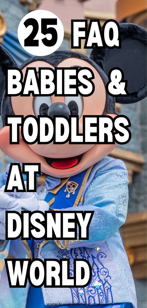 Babies and Toddlers at Disney World FAQ Disney With Toddlers Tips, Disney World With A Toddler, Disney World With Baby, Stroller Identifier For Disney, Disney Tips And Tricks 2024, Baby At Disney, Disney World Toddler, Disney World Schedule, Disney With Toddlers