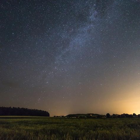 Milky way over a wheat field 😍  #photo #photography #photooftheday #schwarzwald #blackforest #waldshut #albbruck #germany #night #stars… Night Field, Field At Night, Germany Night, Night Stars, Wheat Field, Grass Field, Wheat Fields, Open Field, Growing Old