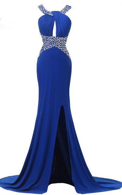 Royal Blue Color Dress, Prom Dresses Mermaid, Asymmetrical Cardigan, Mermaid Evening Gown, Dress Sleeve Styles, Backless Prom Dresses, Sisterlocks, Prom Dresses With Sleeves, Pageant Dresses