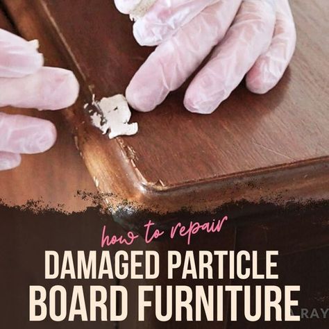 A Ray of Sunlight - Painted Furniture & DIY Painting Particle Board Furniture, Paint Particle Board, Particle Board Furniture, Painting Laminate Furniture, Painting Laminate, Laminate Furniture, Using A Paint Sprayer, Particle Wood, Painted Furniture Diy