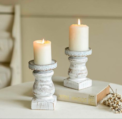 #candles #holder #dinningroom #table #home #homedecorideas #amazon #amazonhome #amazonhomedecor #amazonhomefinds #interiordesign #amazon #furniture #furnituredesigns #furnitureideas #livingroomdesign #livingroomfurniture #livingroomdecorideas Decor For Fireplace Mantle, Decor For Fireplace, Rustic Wood Candle Holders, Farmhouse Candle Holders, Farmhouse Candle, Wooden Candlestick, Candlestick Centerpiece, Bar Dining Table, Fireplace Mantle Decor