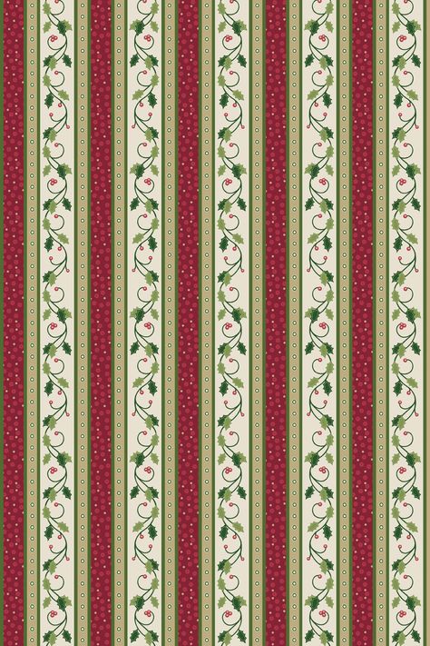 Wrapping Paper Wallpaper, Traditional Christmas Wallpaper, Christmas Pattern Wallpaper, Christmas Patterns, Christmas Wallpaper Green And Red, Christmas Border Fabric, Printable Christmas Borders For Paper, Christmas Washi Tape Printable, Free Christmas Digital Paper