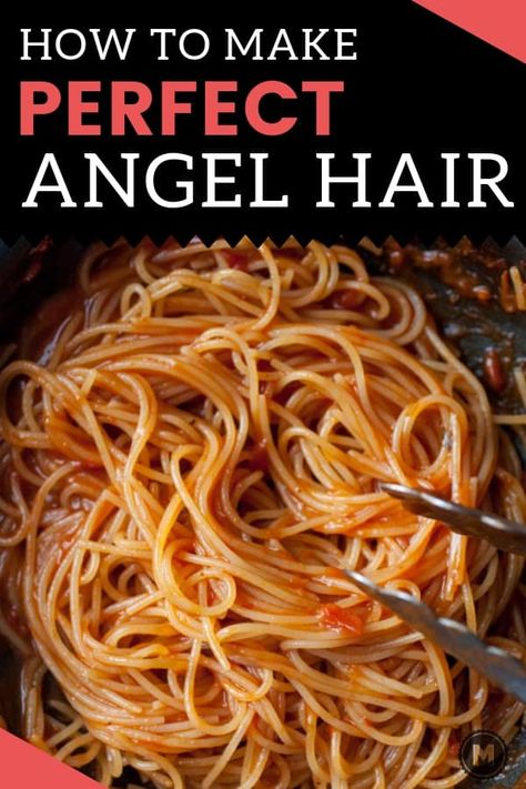 Angel Hair Spaghetti Recipes, Angel Hair Pasta Recipes, Homemade Pasta Salad, Angel Hair Pasta, Healthy Lunchbox, Chicken Meals, Angel Hair, Foods Recipes, Pasta Noodles