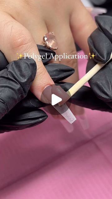 How To Apply Polygel Nails, Polygel Nails Tutorial, Polygel Nail, Notebook And Pen, Media Training, Social Media Training, Nail Tutorial, Polygel Nails, Nail Art Designs Videos