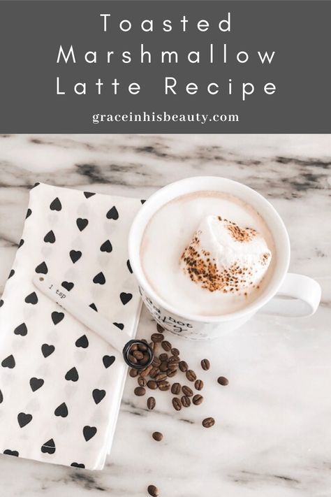 Marshmallow Latte, Marshmallow Drink, Campfire Marshmallows, Tea Latte Recipe, Easy Coffee Recipes, Cocoa Recipes, Mocha Coffee, Recipes With Marshmallows, Chocolate Espresso