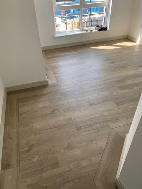 Amtico sun bleached oak Amtico Sun Bleached Oak, Amtico Flooring Kitchen, Downstairs Flooring, Oak Projects, Amtico Spacia, Amtico Flooring, House Extension Design, Kitchen Floor, New Build