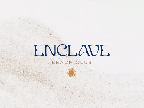 Beach Club Logo Design, Beach Club Branding, Beach Club Logo, Coastal Hotel, Resort Logo Design, Hotel Eden, Logo Club, Beach Logo, Chic Logo