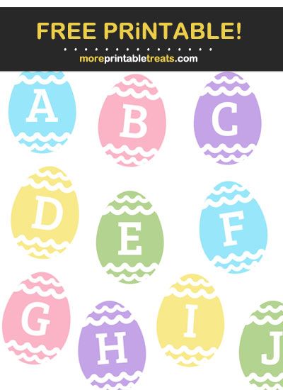 Easter Egg Alphabet Easter Fonts Alphabet, Easter Alphabet Letters, Easter Letters, Daycare Projects, Easter Cricut, Easter Fonts, Easter Templates, Holiday Fonts, Free Printable Letters