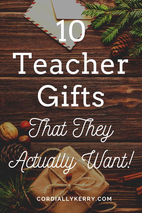 Presents For Teachers Thank You, Best Christmas Gift For Teachers, Teacher Anniversary Gifts, Diy Presents For Teachers, Home Made Teacher Gift, Thoughtful Gifts For Teachers, Sentimental Teacher Gifts, Teacher Gifts They Actually Want, Teacher Presents Christmas