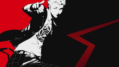 Persona 5 Wallpaper Persona 5, Persona, Red, White, Black