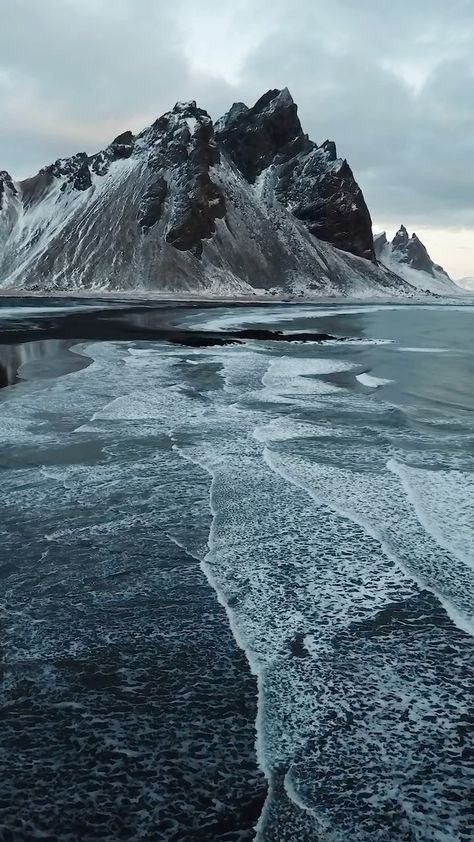 paul.watson.photography on Instagram: Stokksnes, The coolest beach in the world? #iceland #stokksnes #dronephotography #offtoiceland #earth #djiglobal #lostiniceland #vestr Improving Yourself, Iceland Landscape, Explore Quotes, Attraction Manifestation, Image Nature, Attraction Quotes, Live In The Moment, Law Of Attraction Quotes, Beaches In The World