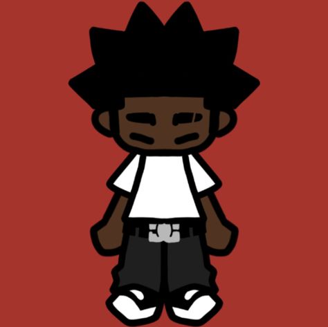 Swag Cartoon Boy, Rapper Cartoon, Cartoon Rappers, Cn Pfp, Y2k Art Drawing, Y2k Art, Cartoon Character Tattoos, Cartoon Boy, Swag Cartoon