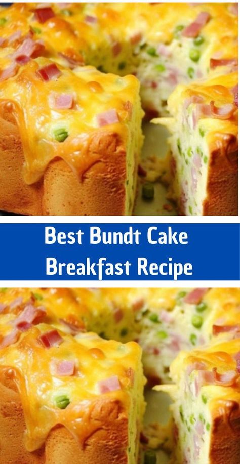 Bundt Cake Breakfast is a quick solution for a very hearty breakfast. It includes all the best that we used for a standard breakfast. Eggs, ham, bread, cheese, and … whatever you want to add! Worth a try! Bundt Cake Breakfast, Best Bundt Cake, Breakfast Bundt, Breakfast Bundt Cake, Potatoes And Cheese, Roasted Potatoes And Carrots, Bundt Recipes, Baked Eggs Recipe, Cake Breakfast