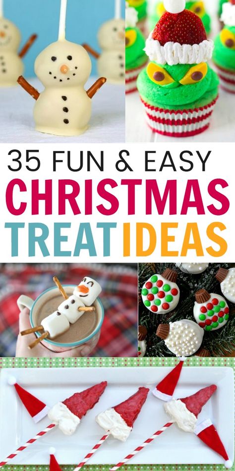 Christmas Kid Snack Ideas, Christmas Cookies Decorated Easy Fun, Christmas Food Ideas Dessert Easy, Fun Kid Christmas Cookies, Christmas Baking Day With Kids, Christmas Cooking With Kids Easy, Easy Cookie Ideas For Christmas, Holiday Food Ideas For Kids, Christmas Fun Treats