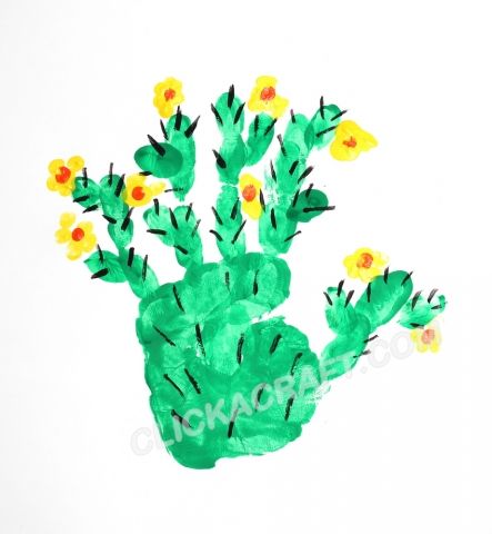 Handprint Art Ideas, Cinco De Mayo Ideas, Arizona Animals, Desert Crafts, Desert Habitat, Craft Handprint, Art Ideas For Kids, Cactus Craft, Salty Blonde