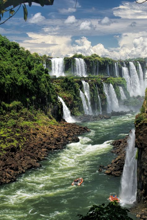 Iguazu Falls, Brazil Travel, Argentina Travel, Halong Bay, South America Travel, Beautiful Waterfalls, Vacation Places, Calabria, Beautiful Places To Travel