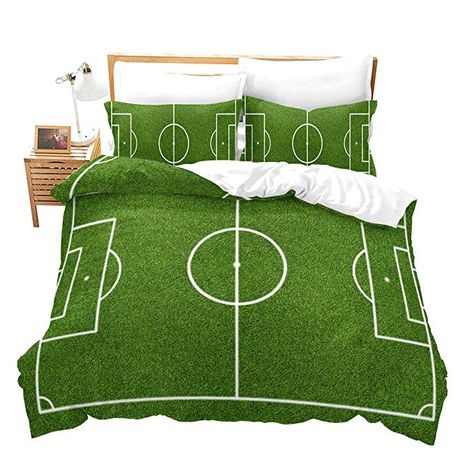 Soccer Bedding, Football Bedding, Full Duvet Cover, Set Bed, Football Kids, Duvet Covers Twin, Comforter Cover, Teen Room, Quilt Cover Sets