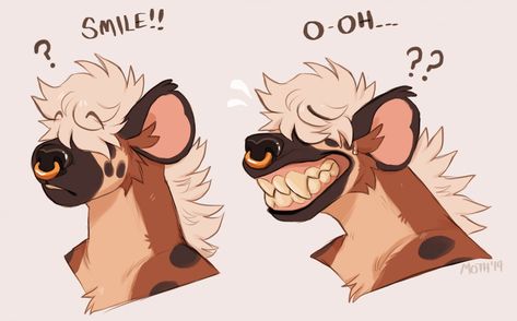 Hyena Fursona Base, Anthro Hyena, Monster Anatomy, Humanoid Animals, Creature Drawings, Animal Sketches, Arte Animal, Hyena, Cool Art Drawings